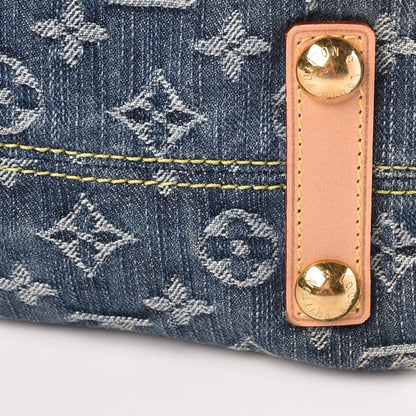 Louis Vuitton Monogram Denim Baggy PM Blue 8 of 9