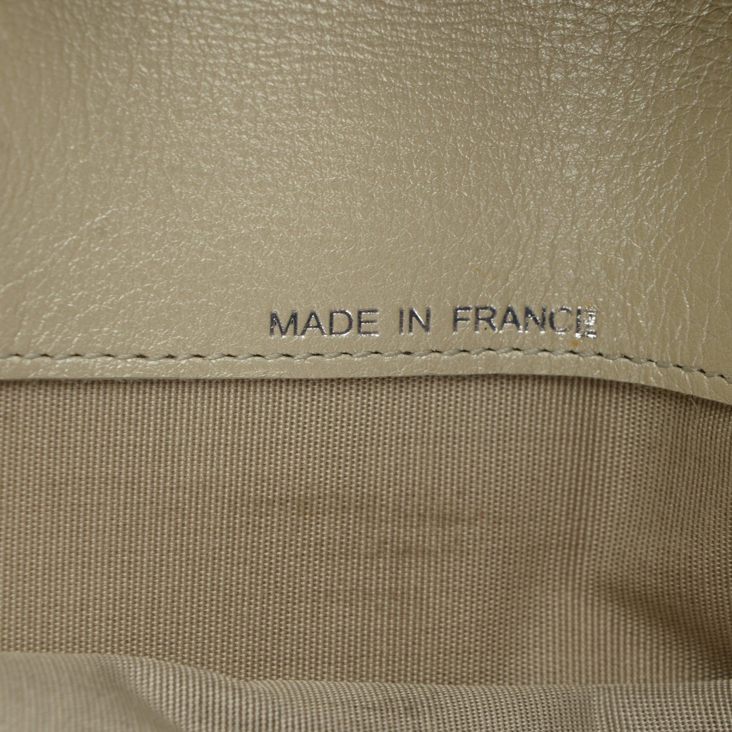 Chanel Caviar Sevruga Yen Wallet Pearl 6 of 8