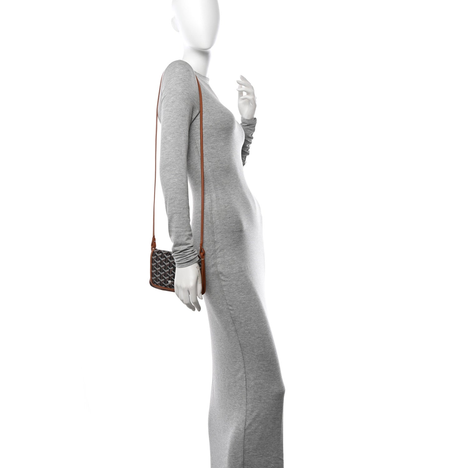 Goyard Goyardine Plumet Wallet Clutch Black Gold 2 of 11