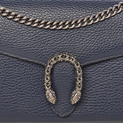 Gucci Dollar Calfskin Crystal Mini Dionysus Chain WalletCalfskin Mini Dionysus Chain Wallet Blue Agata Black Diamond 11 of 11