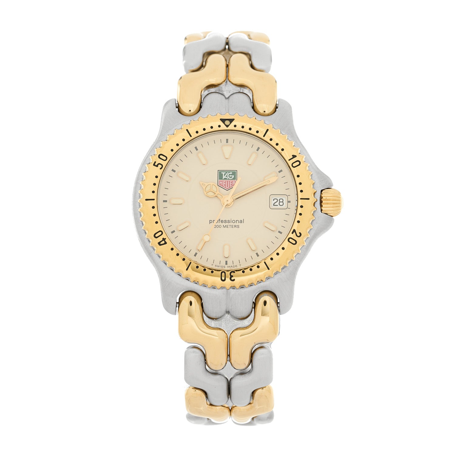 Tag Heuer Stainless Steel 34mm Professional 200M Quartz Watch
