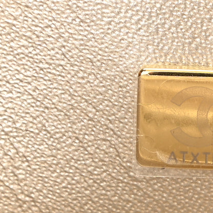 Chanel Metallic Lambskin Quilted Mini Rectangular Flap Gold 7 of 11