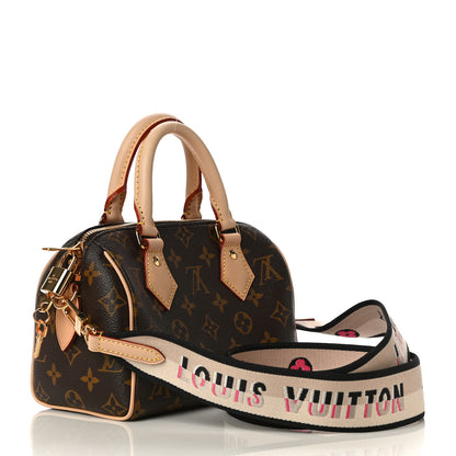 Louis Vuitton Monogram Speedy Bandouliere 20 Black 3 of 10