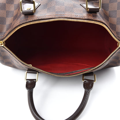 Louis Vuitton Damier Ebene Speedy Bandouliere 30 5 of 11