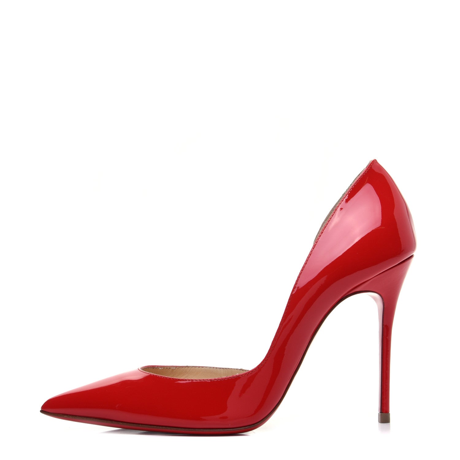 Christian Louboutin Patent Iriza 100 Pumps 36.5 Fraise 1 of 11
