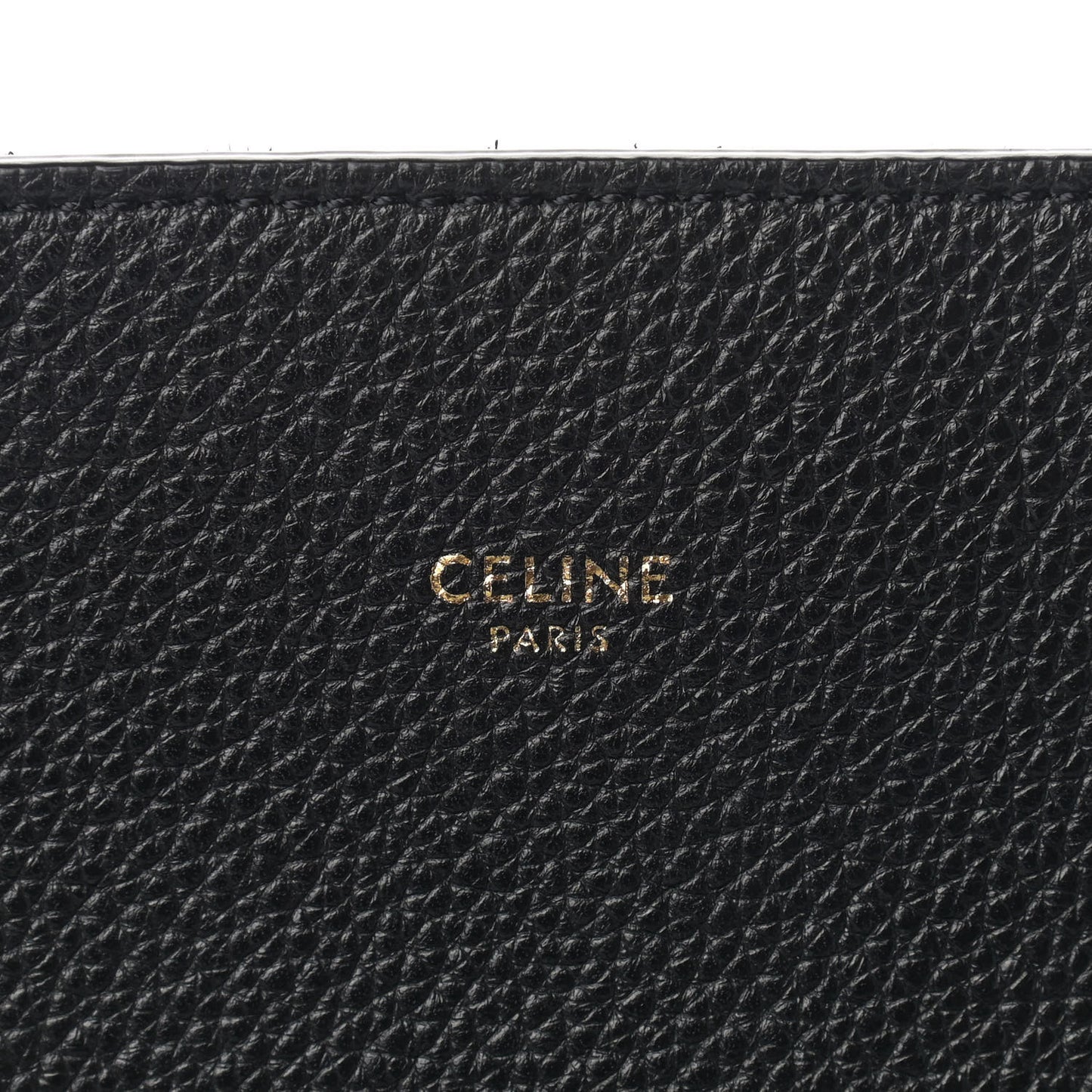 Soft Grained Calfskin Medium Belt Cabas Phantom Black