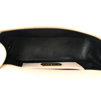 Bulgari Calfskin Matelasse Mini Serpenti Cabochon Crossbody Bag Ivory Opal 5 of 10
