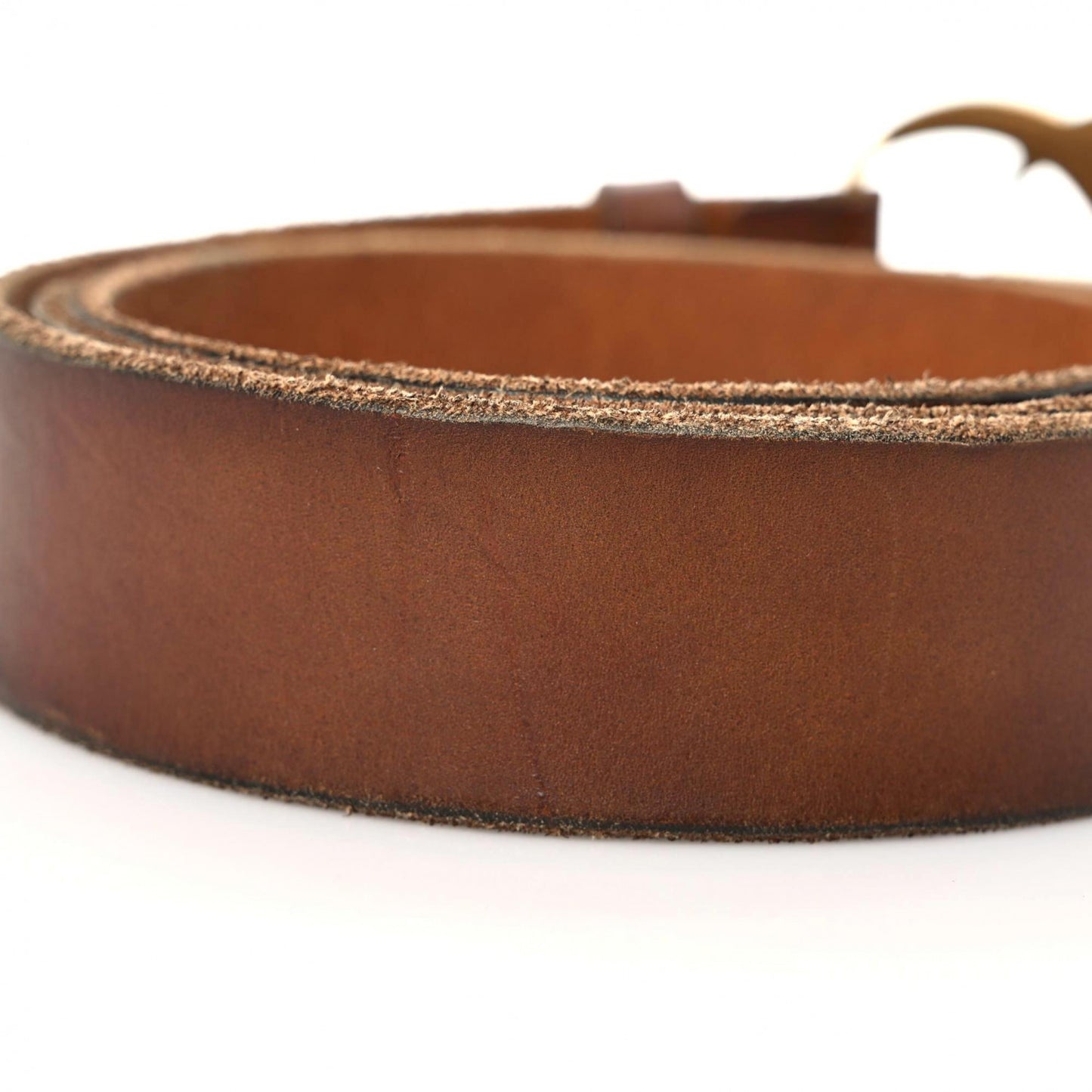 Faded Calfskin Double G 40mm Belt 95 38 Cuir