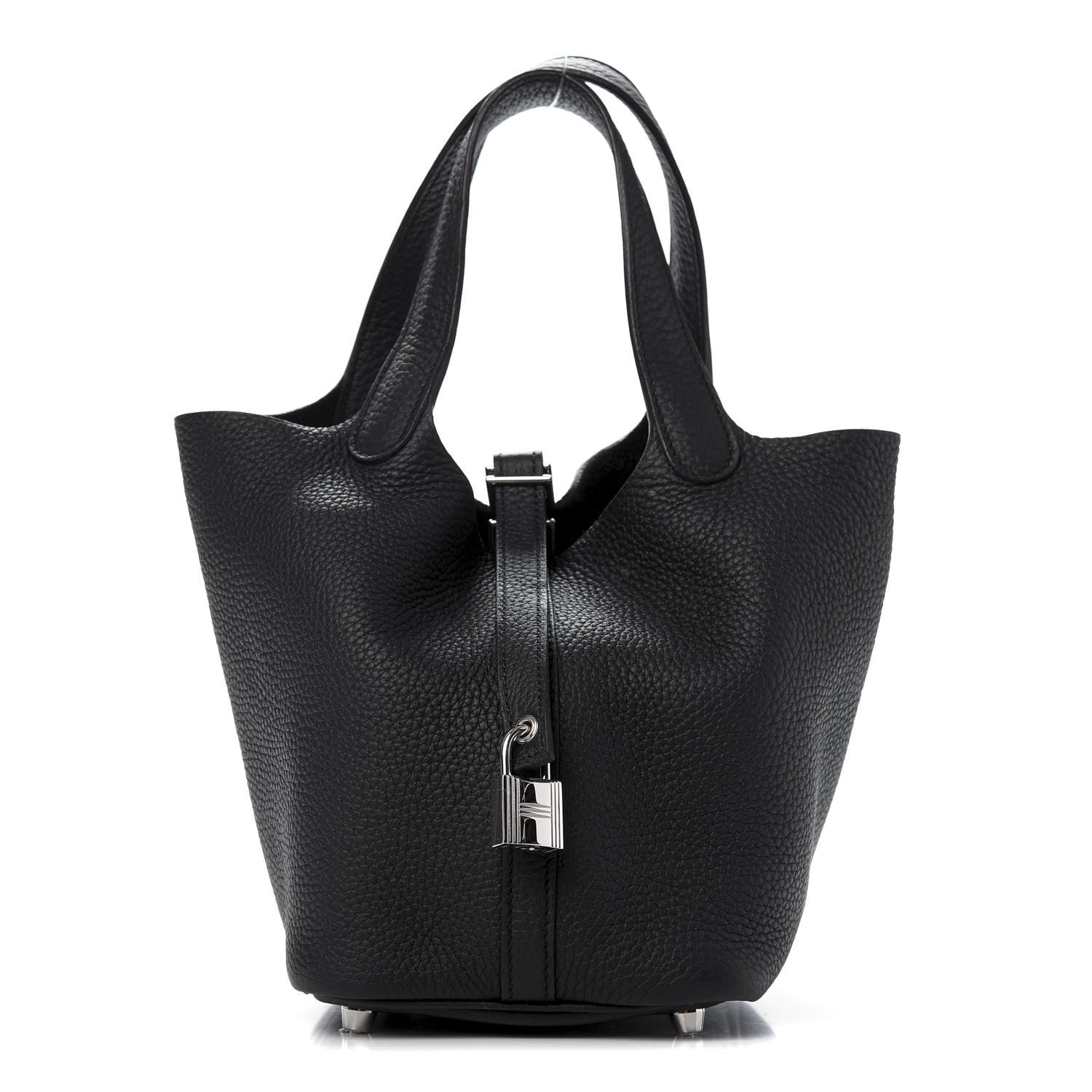 Hermes Taurillon Clemence Picotin Lock 18 PM Black 1 of 11