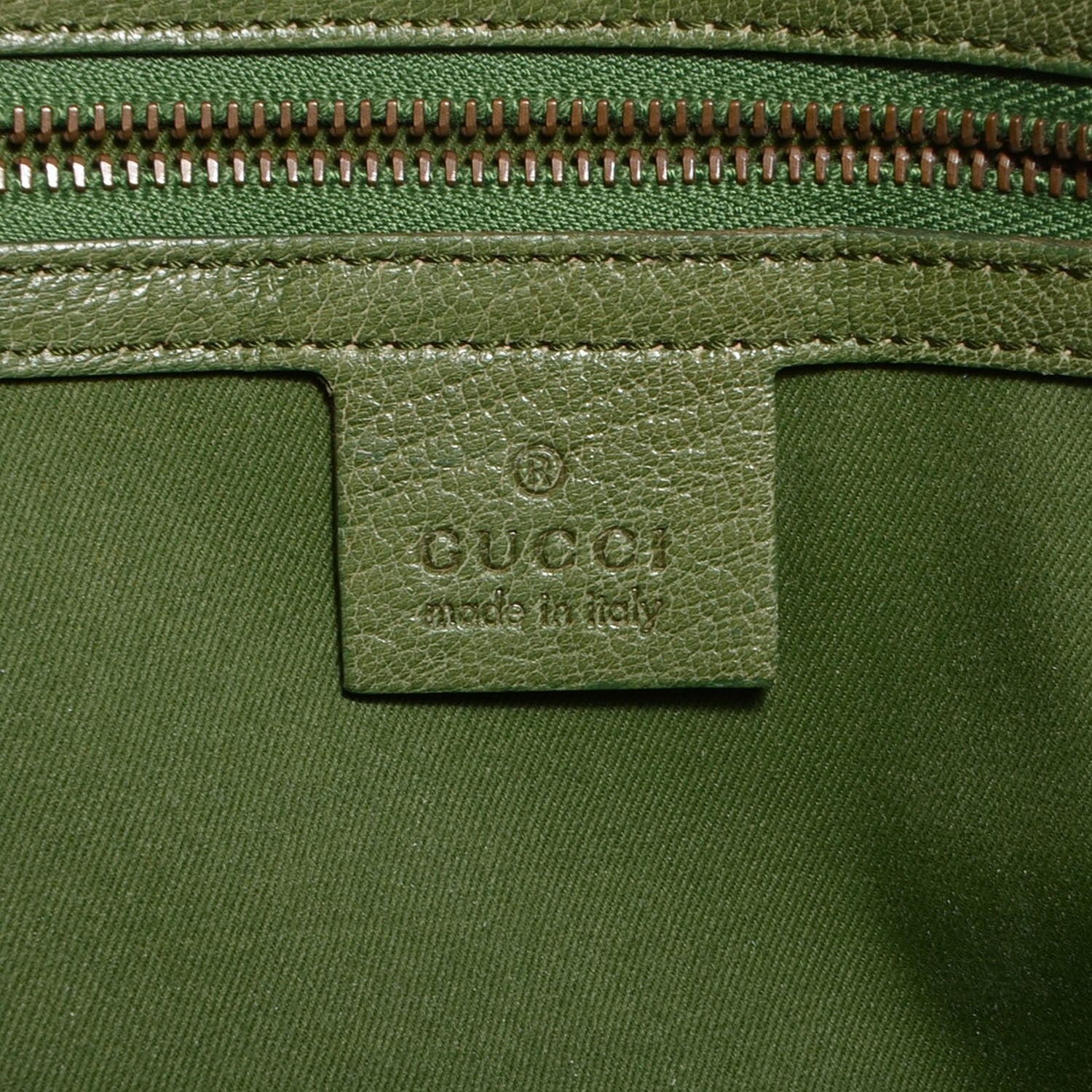 Gucci Leather Small Blondie Hobo Green 6 of 7