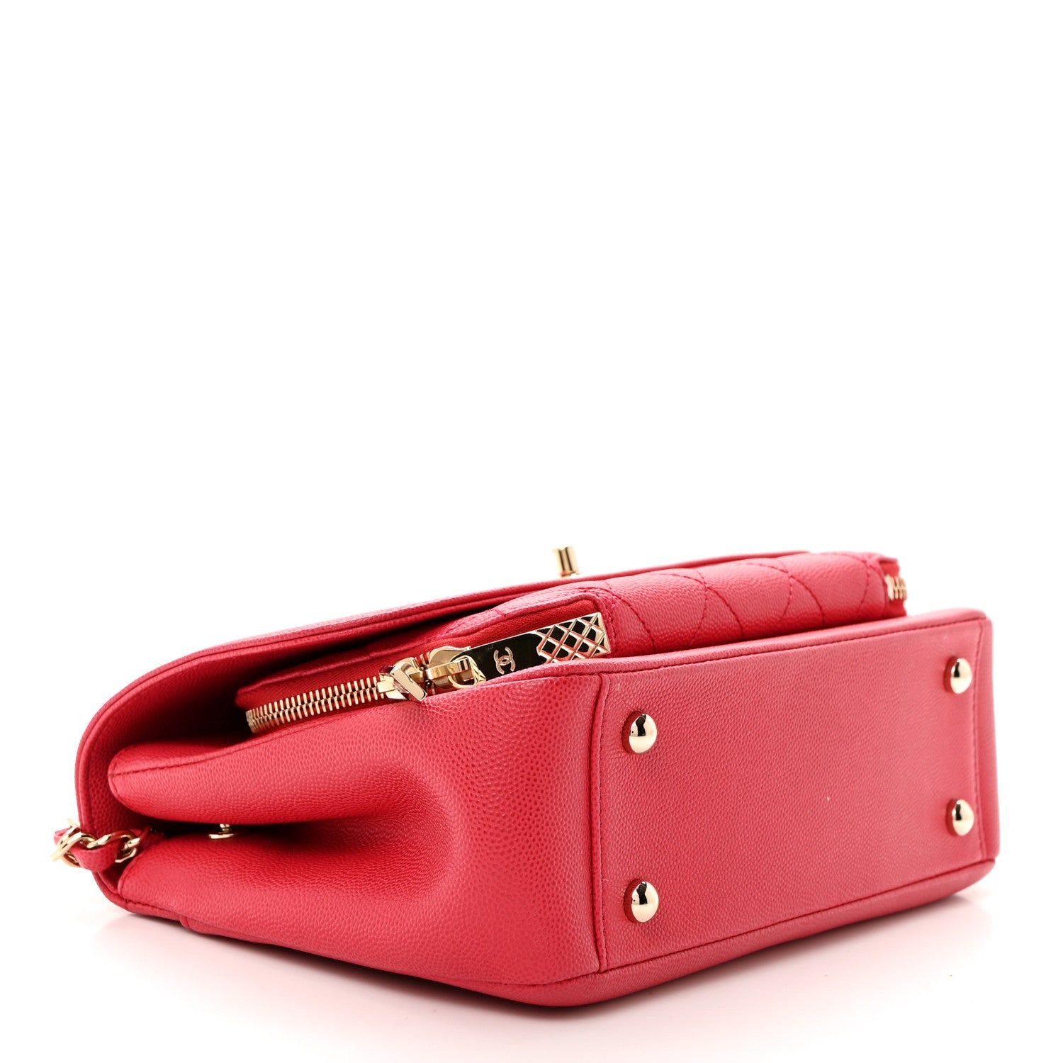 Chanel Caviar Quilted Medium Business Affinity Flap Red 4 of 11