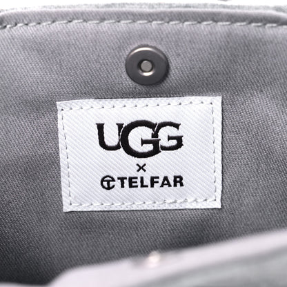 Telfar X UGG Fleece Small Shopping Bag Heather Grey 8 of 17