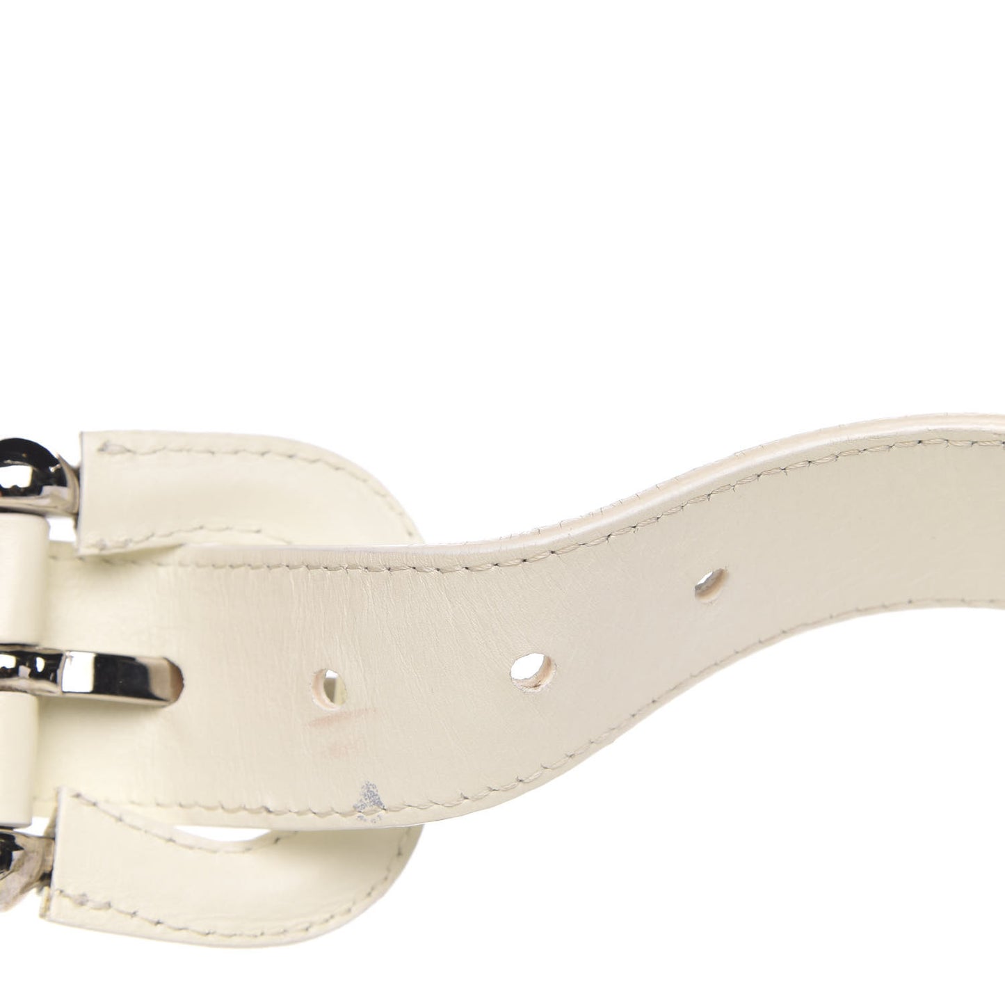 Calfskin Quilted Brook Hobo White