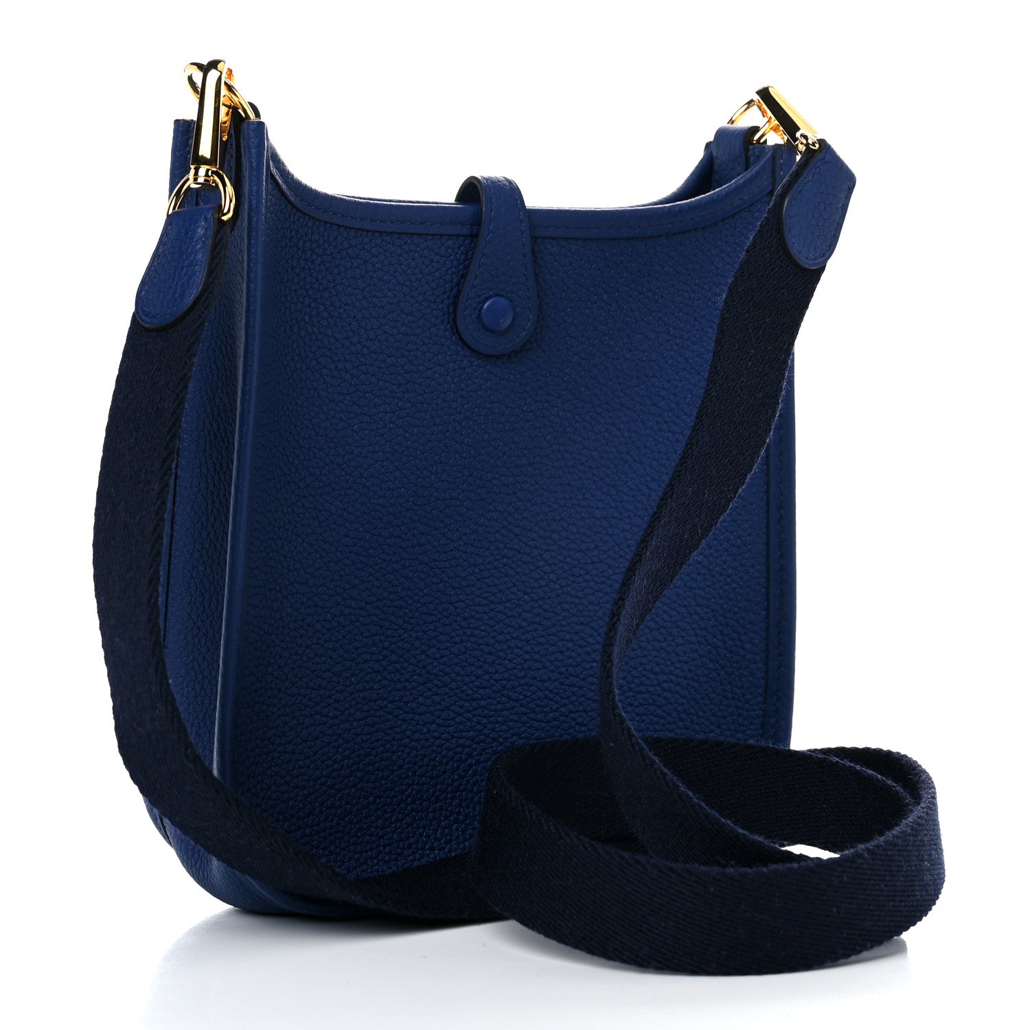Hermes Taurillon Maurice Amazone Evelyne TPM Bleu Saphir Blue Indigo 2 of 11