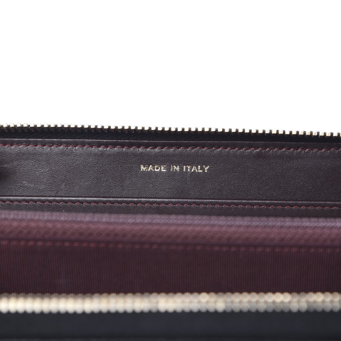 Caviar Quilted Large Gusset Zip Around Wallet Black