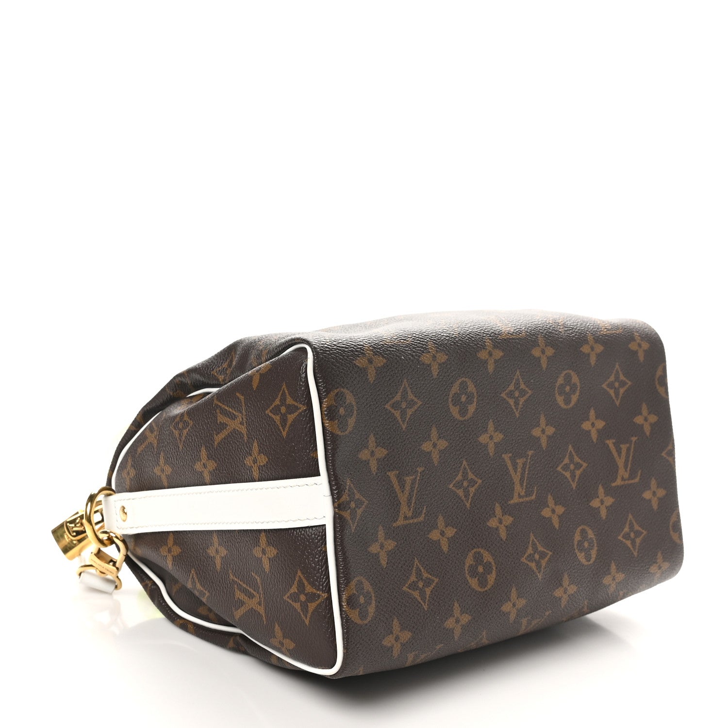 Louis Vuitton Monogram LV Match Speedy Bandouliere 25 White 4 of 9