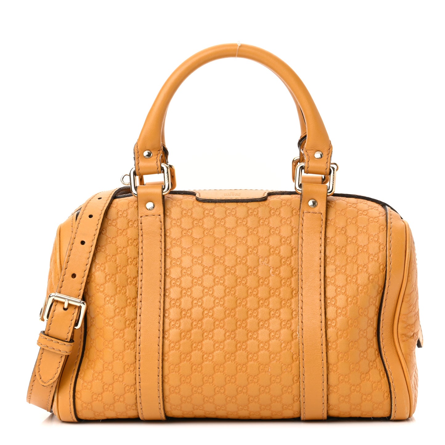 Microguccissima Small Boston Yellow