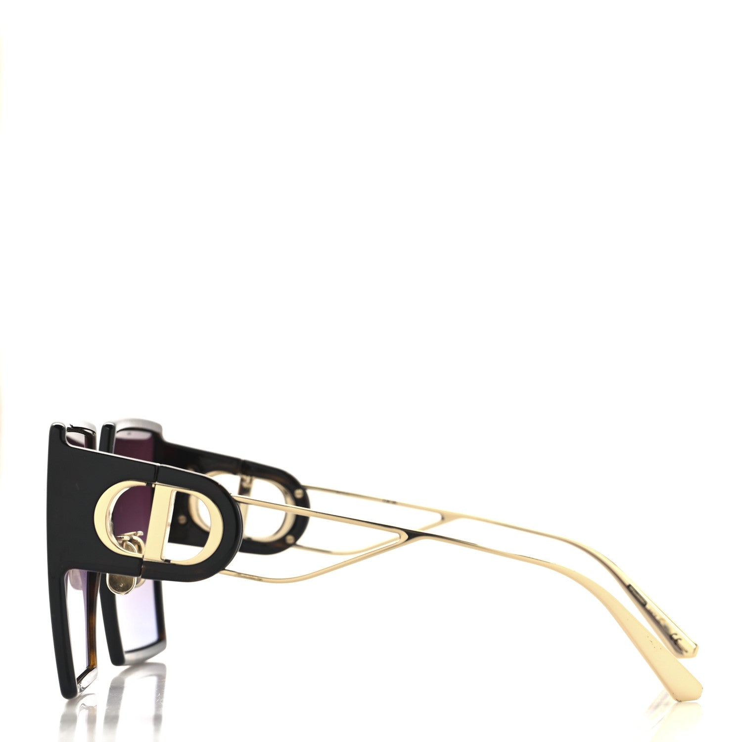 Christian Dior Square 30 Montaigne Sunglasses Tortoise 3 of 8