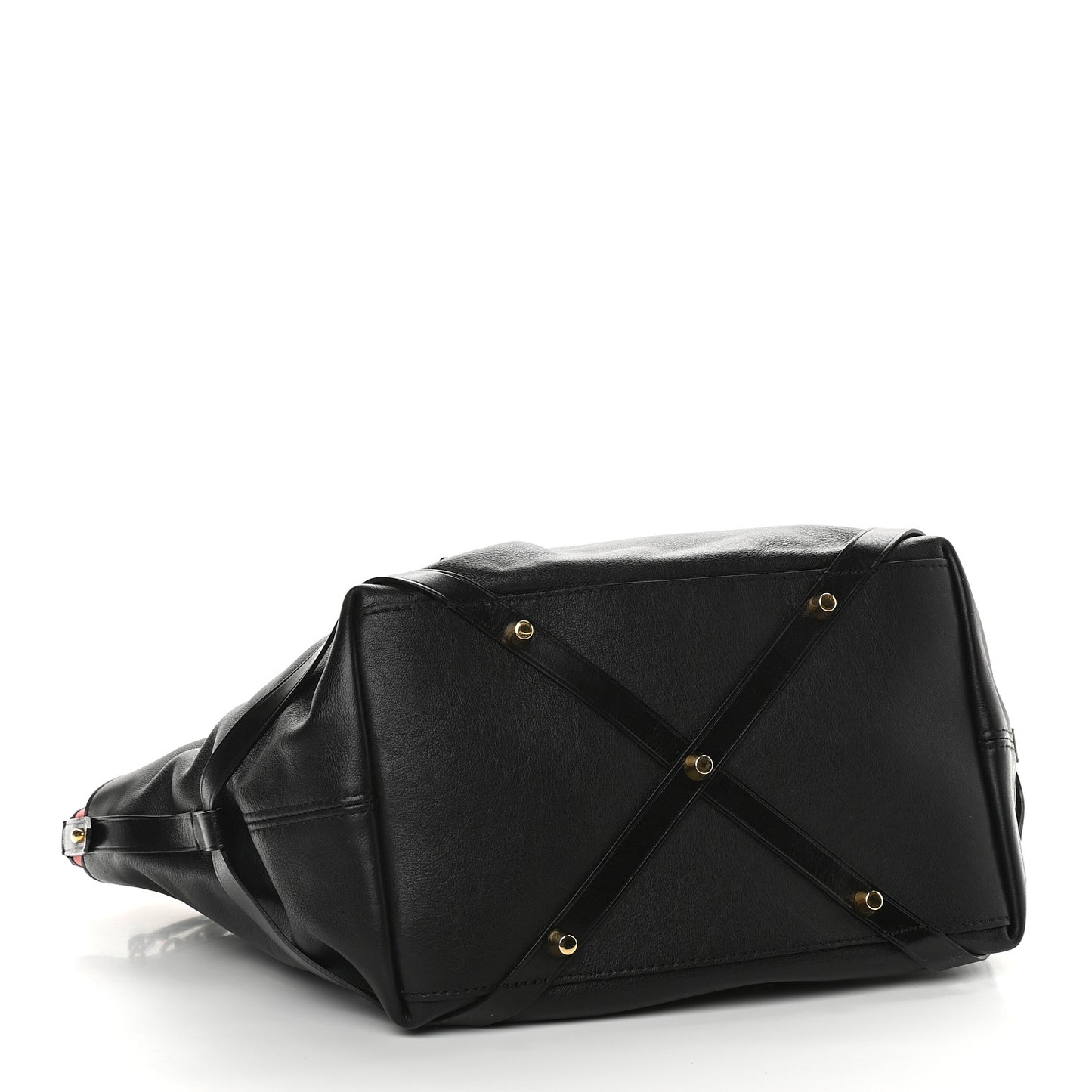 Calfskin House Check Small Salisbury Tote Black