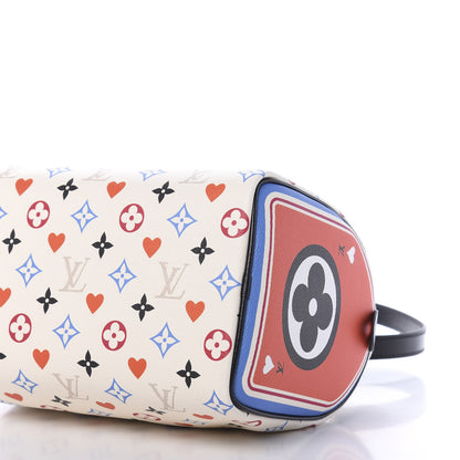 Louis Vuitton Game On Speedy Bandouliere 25 White 8 of 10
