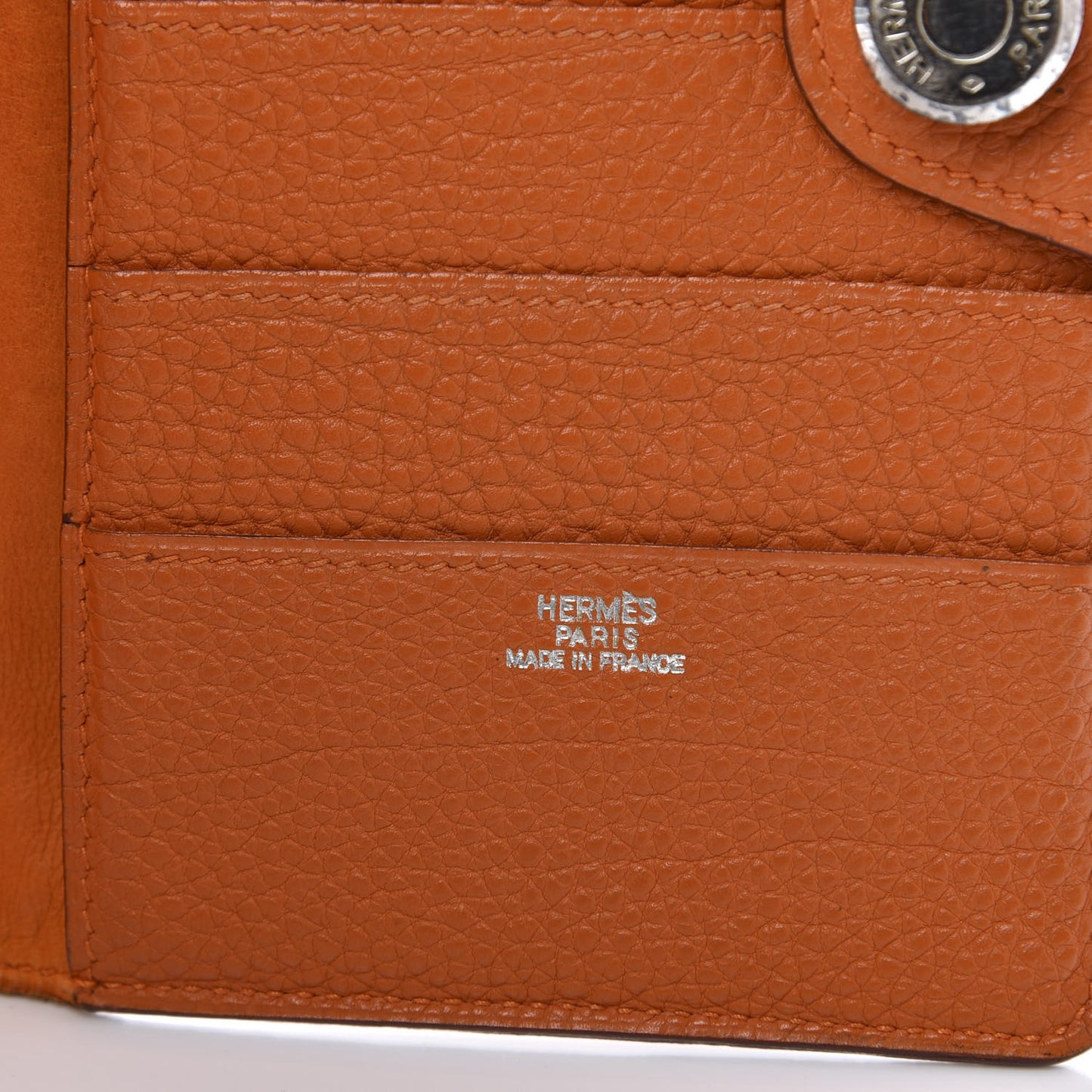 Togo Dogon Wallet Orange