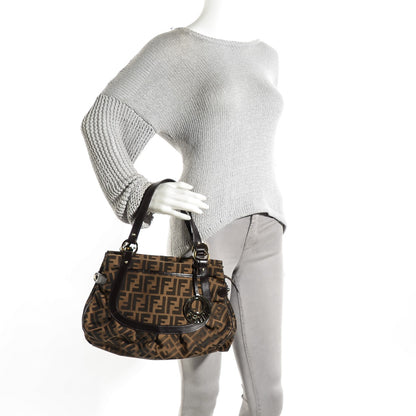 Fendi Zucca Medium Chef Shopper Tote Tobacco 4 of 11