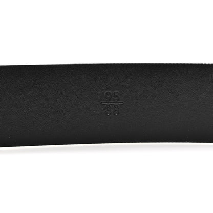 Chanel Calfskin Enamel CC Belt 95 38 White 4 of 7