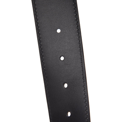 Louis Vuitton Calfskin Monogram 40mm LV Initiales Reversible Belt 90 36 Black 4 of 8