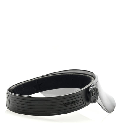Christian Dior Mirrored DiorClub V1U Sun Visor Black 4 of 8