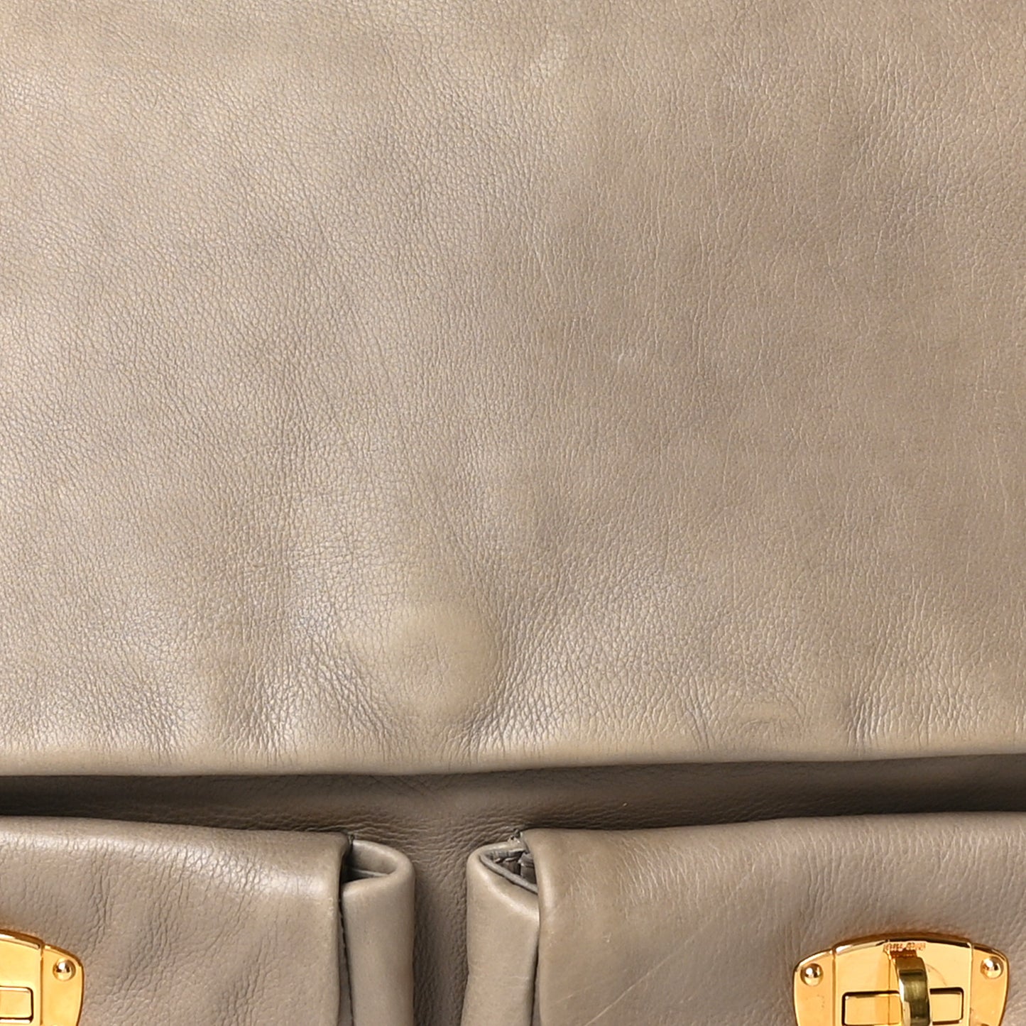 Goatskin Shoulder Bag Pomice