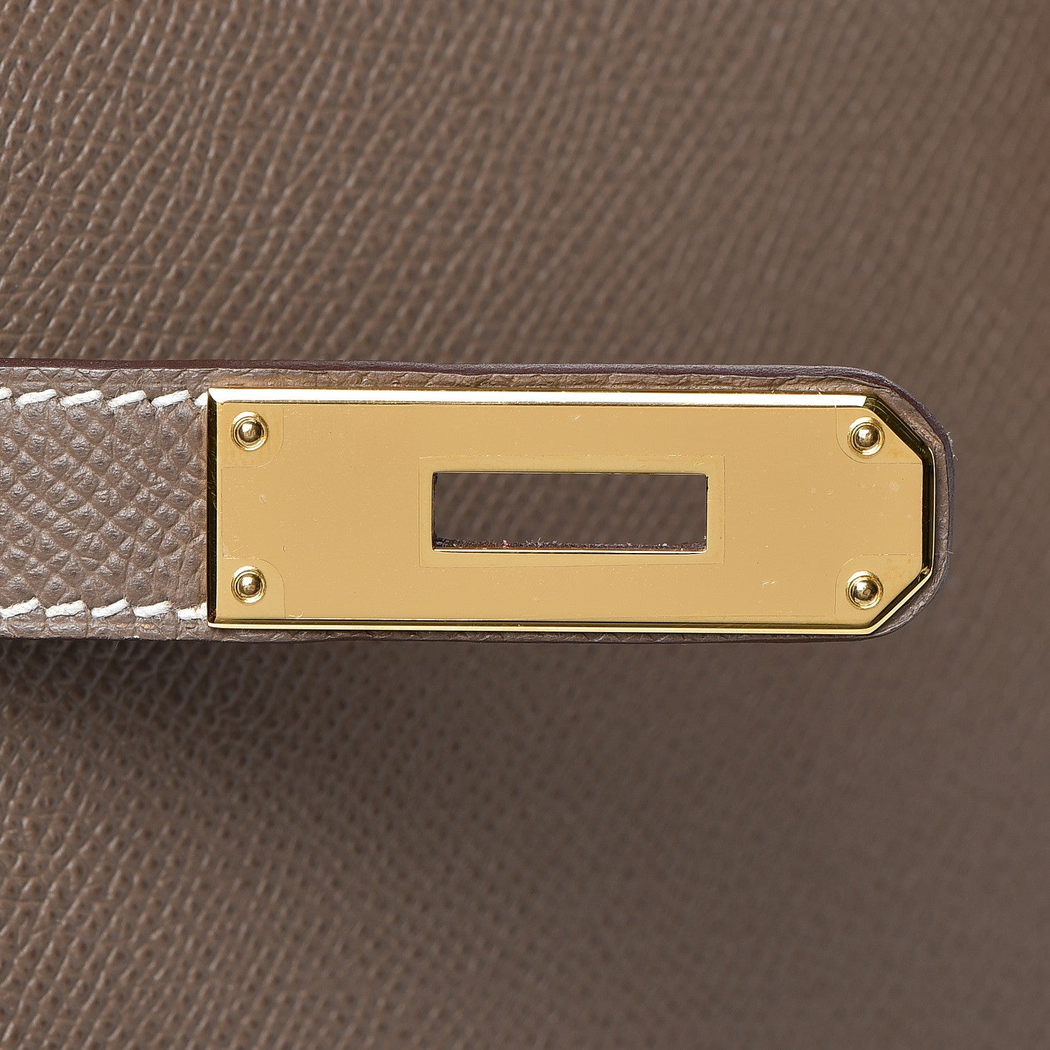 Hermes Epsom Kelly Sellier 32 Etoupe 13 of 34