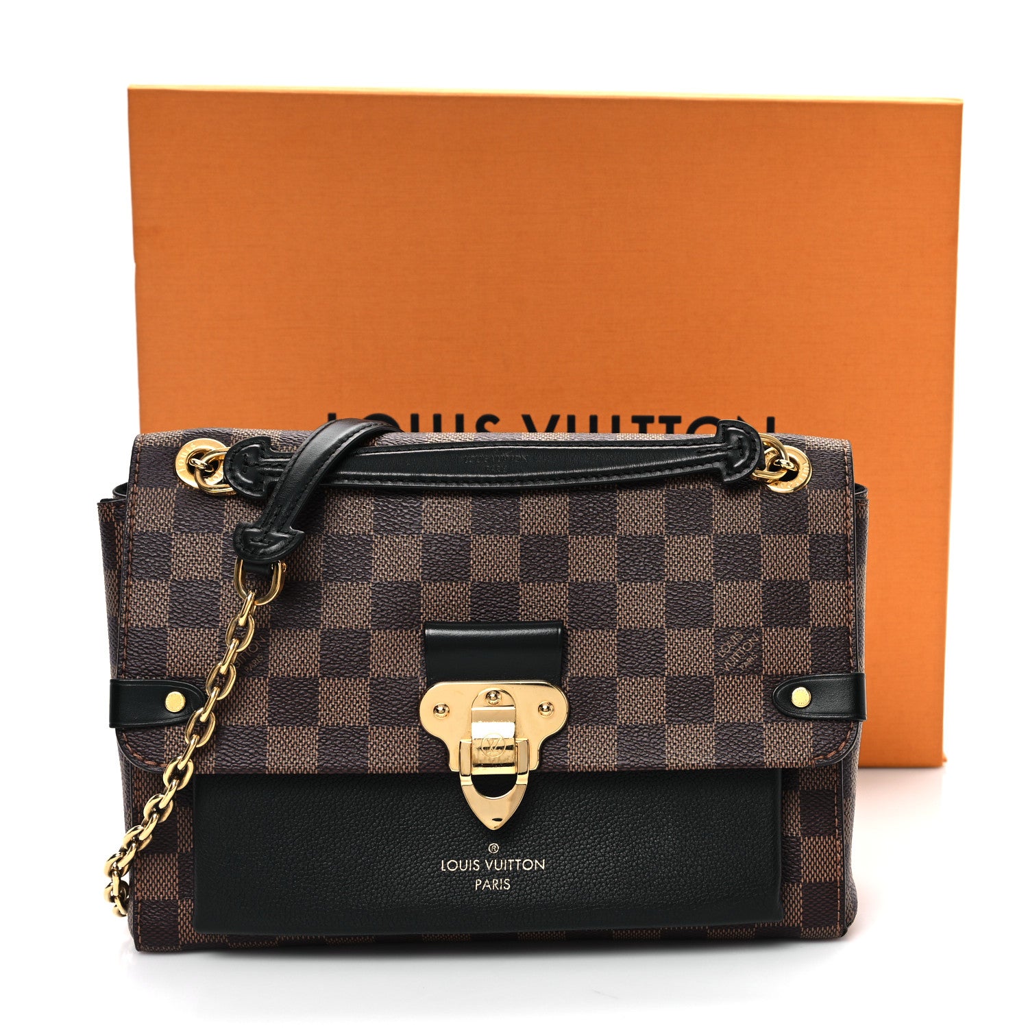 Louis Vuitton Damier Ebene Vavin PM Black 11 of 12