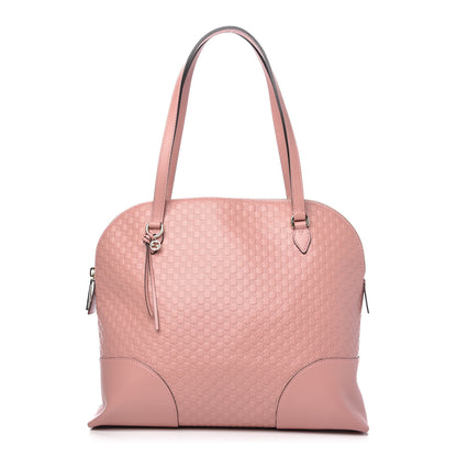 Gucci Soft Microguccissima Medium Bree Shoulder Bag Soft Pink 1 of 10