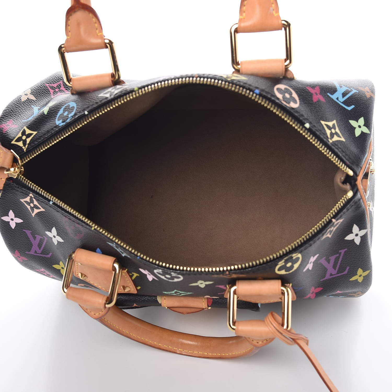 Louis Vuitton Monogram Multicolor Speedy 30 Black 5 of 11