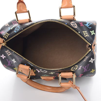 Louis Vuitton Monogram Multicolor Speedy 30 Black 5 of 11