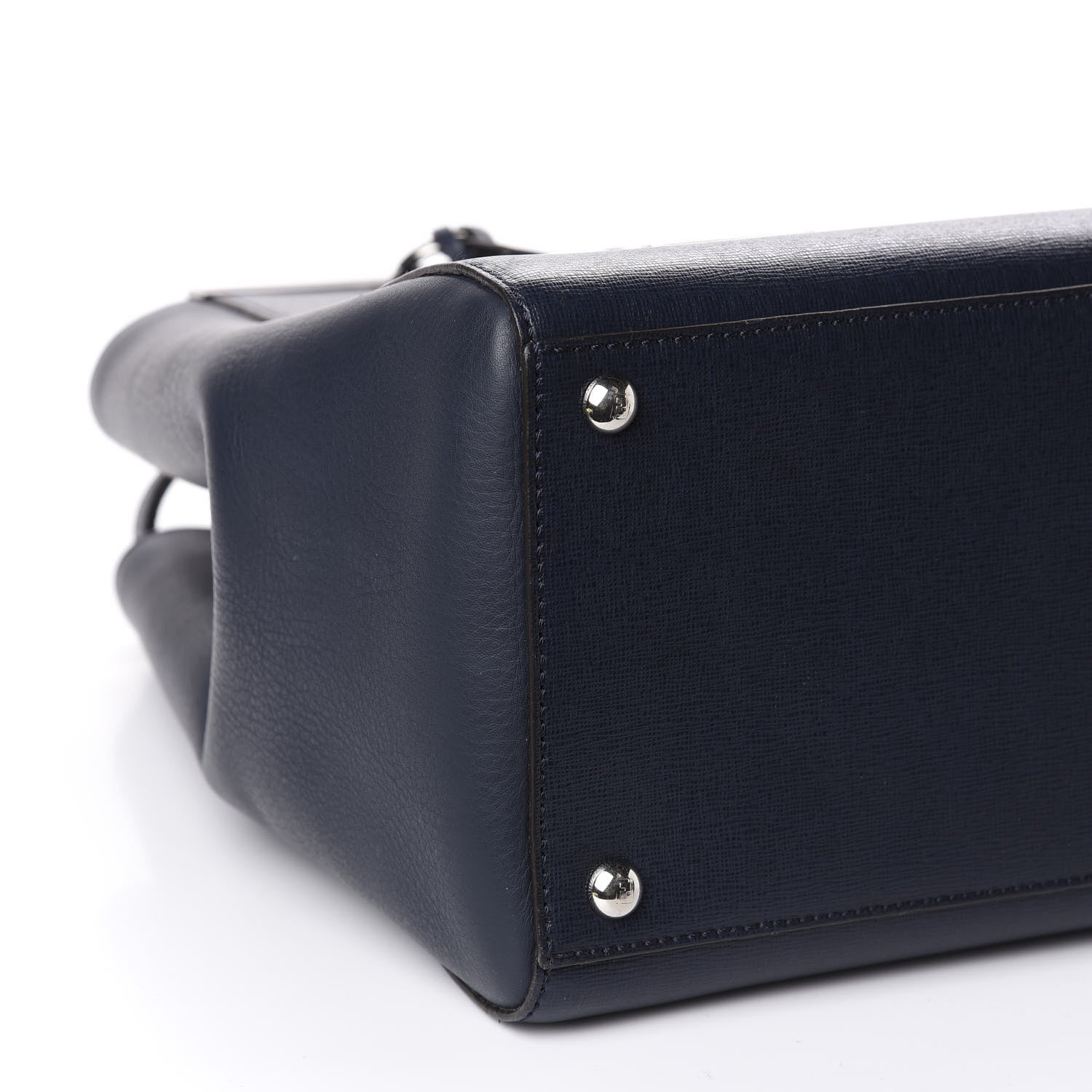 Fendi Vitello Elite Regular 2Jours Tote Lavagna 7 of 11