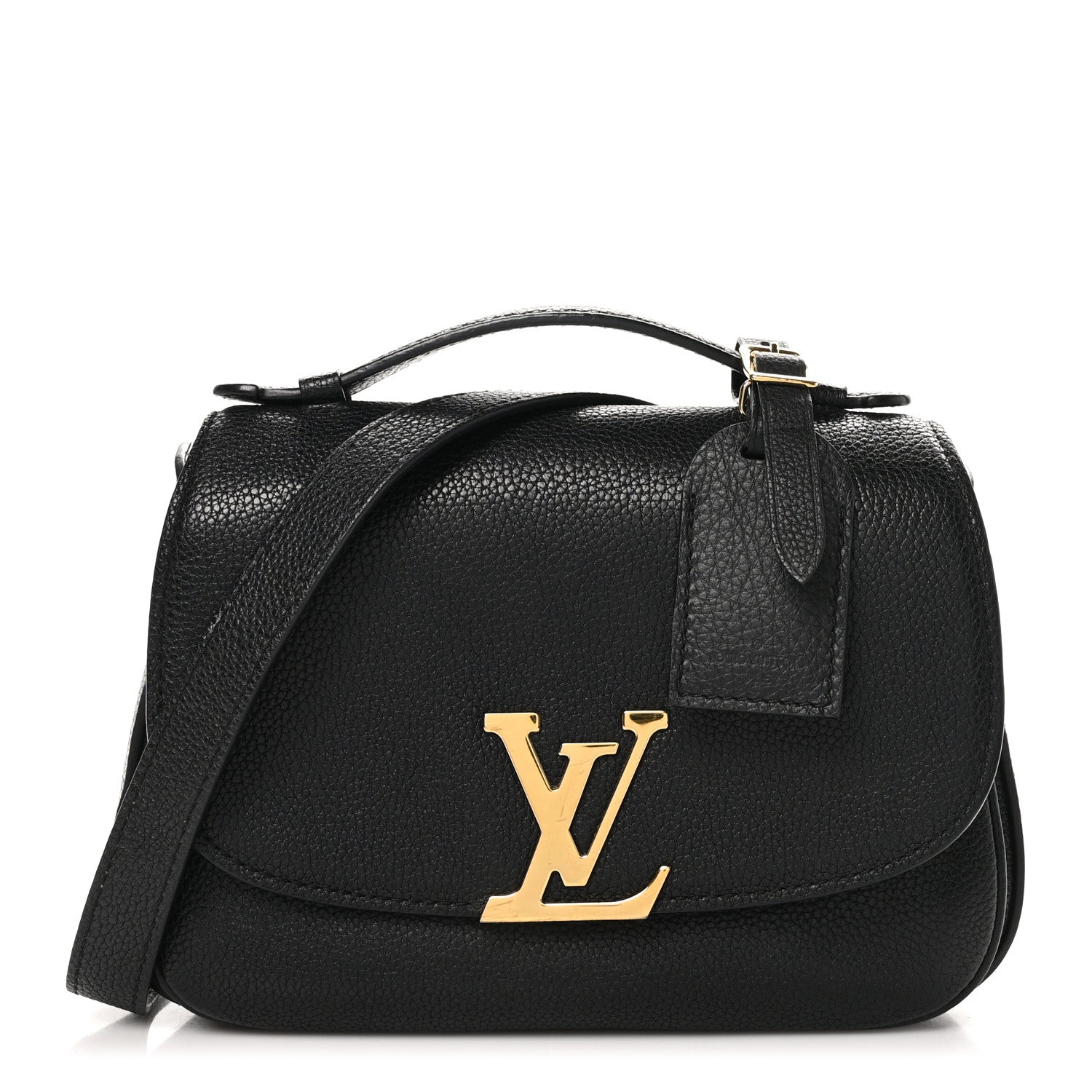 Louis Vuitton Grained Calfskin Vivienne NM Black 1 of 9