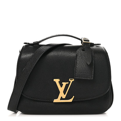 Louis Vuitton Grained Calfskin Vivienne NM Black 1 of 9