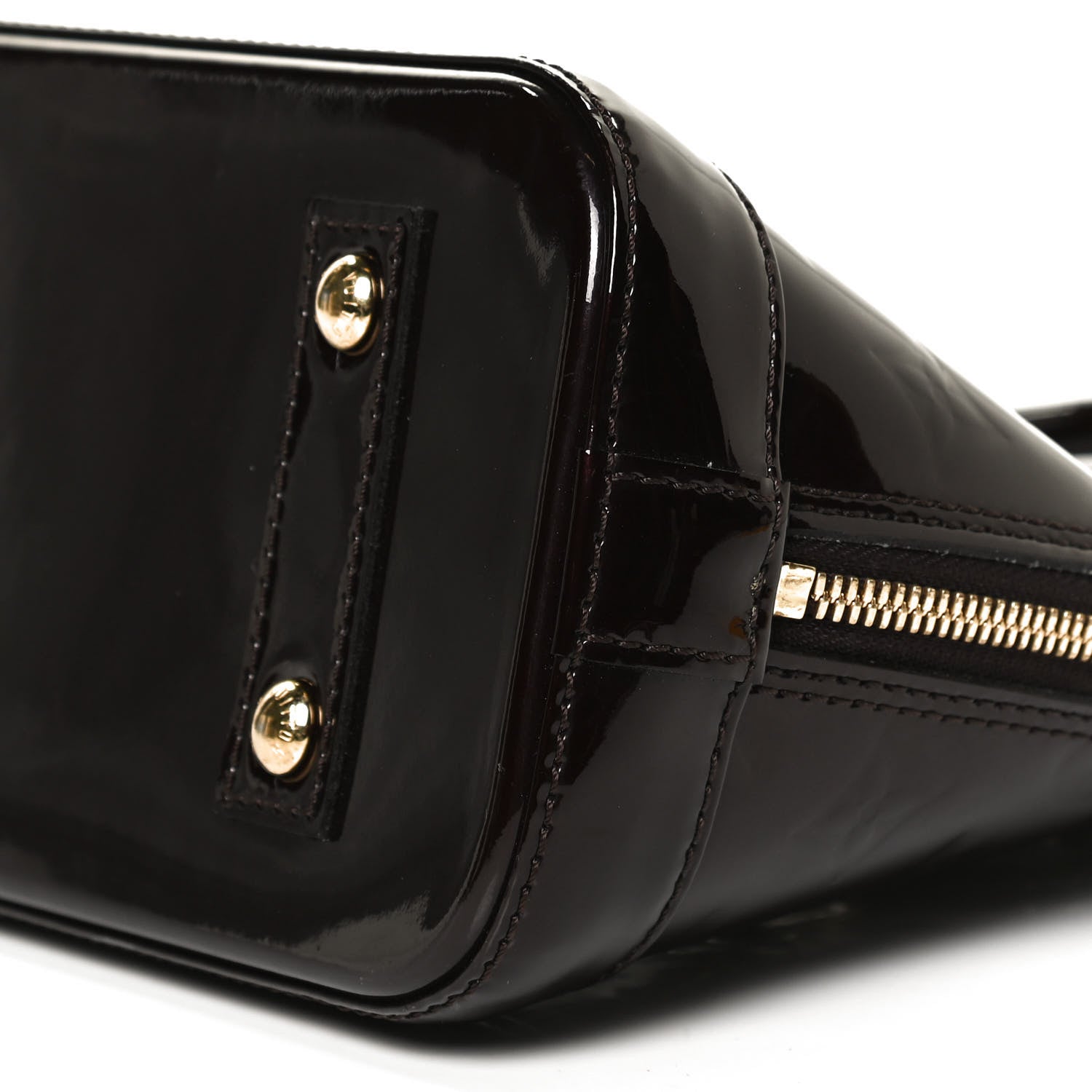 Louis Vuitton Vernis Alma BB Amarante 10 of 10