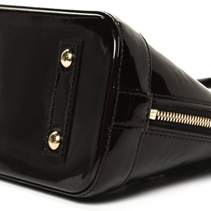 Louis Vuitton Vernis Alma BB Amarante 10 of 10