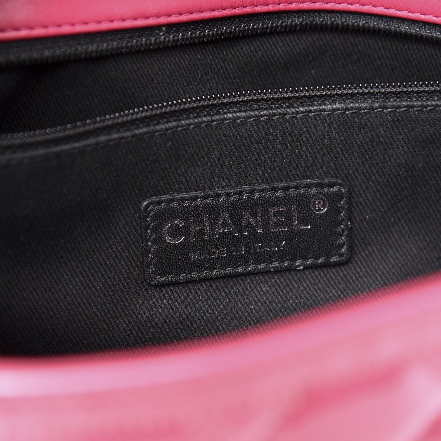 Chanel Patent Quilted Large Coco Shine Flap Pink 7 of 10