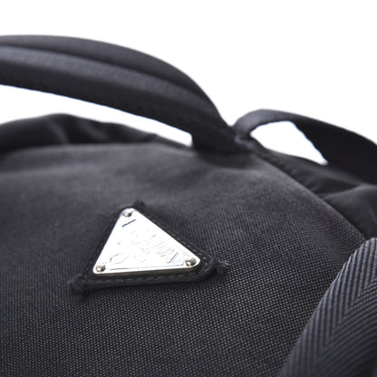 Prada Tessuto Nylon Montagna Double Buckle Backpack Black 9 of 15