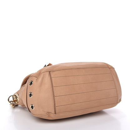 Mulberry Soft Grain Calfskin Tillie Satchel Oak 4 of 9