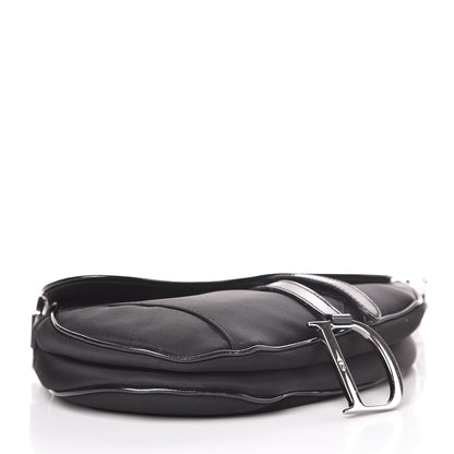 Christian Dior Nylon Saddle Bag Black 5 of 9