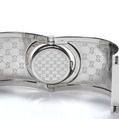 Gucci Stainless Steel Calfskin 33mm Twirl Quartz Watch Brown 5 of 6