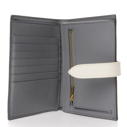 Celine Grained Calfskin Medium Multifunction Strap Wallet Grey 5 of 9
