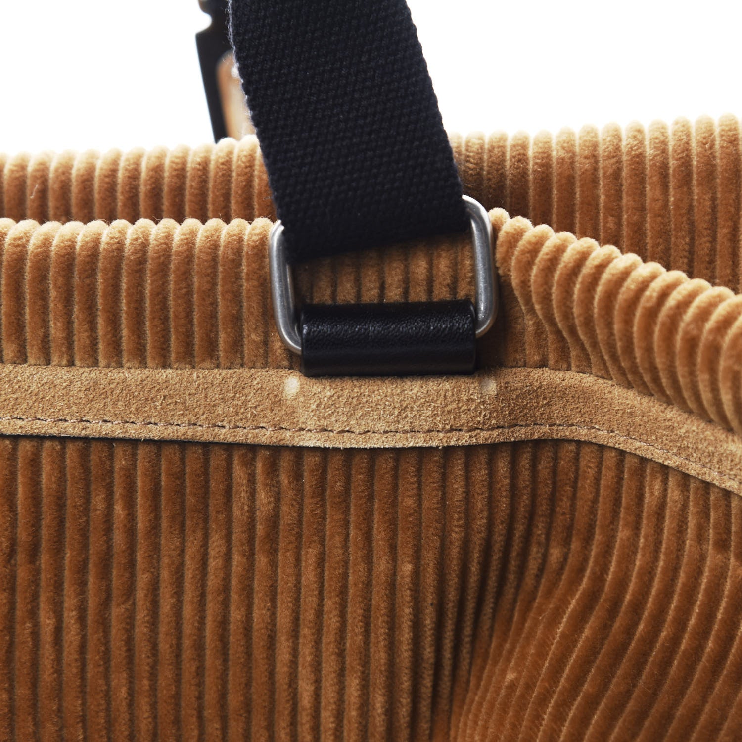 Saint Laurent Corduroy Andy Duffle Bag Brown 10 of 14