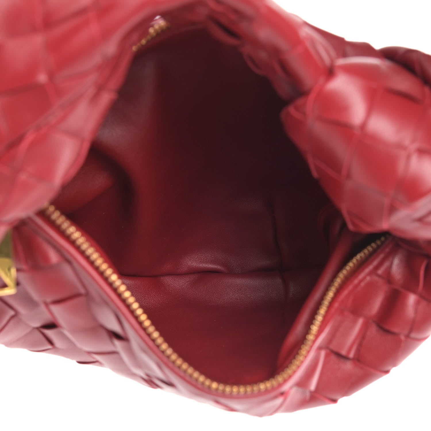 Bottega Veneta Nappa Intrecciato Mini Jodie Dark Red 5 of 10