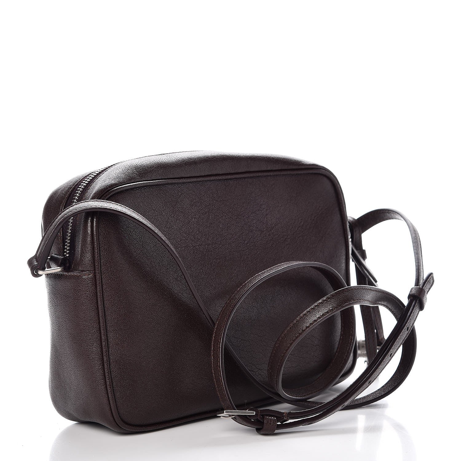 Saint Laurent Lambskin Monogram Small Lou Camera Bag Black Tulipe 3 of 7