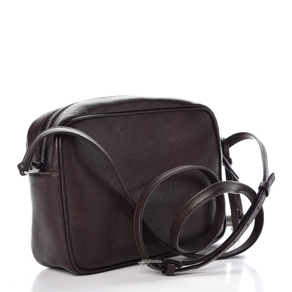 Saint Laurent Lambskin Monogram Small Lou Camera Bag Black Tulipe 3 of 7